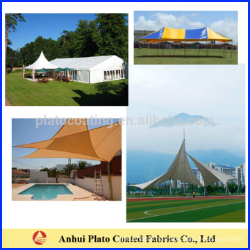 waterproof UV pvc coated awning fabric